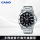 卡西歐（CASIO）鋼帶石英男表 男士指針時(shí)尚簡(jiǎn)約休閑商務(wù)腕表 男士手表生日禮物 MTP-VD01D-1BVUDF