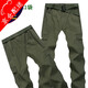 TSDFC純棉秋夏工作褲男寬松棉耐磨勞保電焊工褲子帆布汽修工裝褲防燙 軍綠色. 斜紋棉四兜工裝褲 3XL 185碼