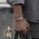 BJYL羽毛手鐲男士高橋吾郎手環(huán)男款復古鐲子時尚百搭學生禮物送男朋友