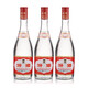 汾酒【酒廠(chǎng)直供】 玻汾(紅蓋汾)  清香型 口糧酒 42度 475mL 3瓶