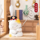三尺鯉故宮文具宮貓便簽夾博物院文創(chuàng  )紀念品文具辦公桌面擺件可愛(ài)標簽相片小夾子大學(xué)生高顏值禮物女朋友 迷糊格格