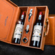 路易拉菲（LOUIS LAFON）法國原瓶進口紅酒AOC14.5度梅多克干紅葡萄酒750ml*2雙支送禮盒裝