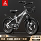 鳳凰（Phoenix）兒童自行車(chē)男女寶寶腳踏車(chē)3-8-12歲兒童山地車(chē)14-18-22寸小孩單車(chē) 極氪一體輪+ 炫酷銀 18寸適合身高（120-150cm）