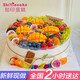 知印生日蛋糕同城配送女友祝壽網(wǎng)紅款動物淡奶油新鮮烘焙全國廣東深圳 水果繽紛（甜蜜時光） 8英寸（適合2-6人）
