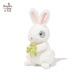 海灣兔Bunnies 四葉草幸運小兔可愛(ài)治愈毛絨玩偶安撫抱睡公仔生日禮物 【190510】四葉草幸運小兔 29cm【可代寫(xiě)賀卡】