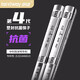 朗維（Landway）304抗菌不銹鋼筷子空心銀鐵金屬快子2雙3雙5雙不銹不發(fā)霉家用合金筷子餐具套裝 304抗菌【幸福之家】2雙