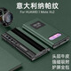 Karen Burton 適用華為xs2手機殼 matexs2折疊屏保護套真皮全包磁吸翻蓋防摔商務款 【深海綠】 頭層牛皮丨磁吸翻蓋