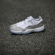 耐克（NIKE）【極速發(fā)貨】Air Jordan 11 Low AJ11 低幫黑白籃球鞋紅 AV2187 AV2187-140  白灰 42.5