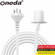 ONEDA 適用蘋(píng)果Apple iMac一體機臺式電腦顯示器主機電源線(xiàn) A1418 A1419充電線(xiàn) 2012后的機型 品字尾接頭平整的 白色 白色 線(xiàn)總長(cháng)1.8米 注意區分年份前后購買(mǎi)