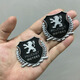 PMZYE東風(fēng)標志307 308 408 508 3008 301專(zhuān)用車(chē)貼改裝立標標致側標裝飾 標致銀色2個(gè)裝