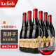 芙華（La Fiole）法國歪脖子紅酒 原瓶進口干紅葡萄酒 【榜單款】芙華安賽倫750ml*6