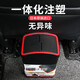 快美特車(chē)載垃圾桶汽車(chē)內多功能車(chē)用前排帶蓋創(chuàng  )意時(shí)尚后排通用收納垃圾桶 (紅邊)防倒垃圾桶   DZ367