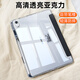 GOMI適用華為matepad保護(hù)套透明帶筆槽se11/11.5s英寸2023款air12平板亞克力pro12.2保護(hù)殼防摔柔光版  【雅致黑】輕盈超透明丨防彎防摔亞克力 華為MatePad 11.5