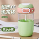 私家良品玻璃水杯男女茶水分離泡茶杯子高顏值耐高溫辦公室單層咖啡杯便攜 （吸管+直飲+耐高溫）綠色 480ml