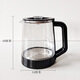 茶吧機通用燒水壺304單個(gè)加熱水壺配件玻璃壺大容量飲水機熱水壺 高硼硅玻璃燒水壺HJJ 1L