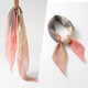杭絲路真絲絲巾女夏防曬中方巾韓版桑蠶絲圍巾紗巾防曬媽媽生日婦女節禮 一見(jiàn)傾心-柔美淺粉灰68*68