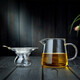 美斯尼 玻璃公道杯加茶漏組合 加厚玻璃分茶器茶濾網(wǎng)功夫茶具配件 公道杯+茶濾