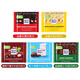 瑞特滋（RITTER SPORT）德國(guó)進(jìn)口RitterSport瑞特斯波德運(yùn)動(dòng)牛奶夾心黑巧克力零食禮物 5口味組合A