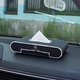 適用奔馳汽車紙巾盒GLC/E/級/C/A/180/260L/300車內(nèi)用品裝飾內(nèi)飾 黑色標(biāo)準(zhǔn)版【號碼牌+手機支架+】
