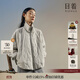 日著(zhù)（rizhuo）日著(zhù)原創(chuàng  )設計短款棉服2025秋季新款立領(lǐng)菱格輕便百搭通勤外套女 游牧灰 L