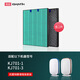 簡(jiǎn)庭 適配萊克空氣凈化器濾芯KJ703-A/F 705 706 605過濾網(wǎng) KJ701-1/KJ701-3亢菌增強(qiáng)版