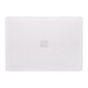 熙露 微軟Surface Laptop Go3 Go2機身全包保護殼Laptop7/6/5/4/3/2輕薄防摔Laptop13/第7版保護套 磨砂透明（上蓋+底部保護殼) Surface Laptop 2 13.5英寸