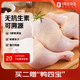 1號(hào)會(huì)員店 無(wú)抗單凍雞全腿 新鮮健身蛋白烤雞腿炸雞腿凈重2.4斤