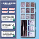 匯視明眼鏡小螺絲釘螺母帽維修套裝金黑十一字對(duì)口框架腿螺絲刀工具配件 銀色十字螺絲螺母套裝【眼鏡專用