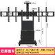 HILLPORT 雙屏電視機拼接落地移動支架50/55/65/75英寸電視展示會議屏一體機推車適配小米tcl長虹海信 55-75英寸左右雙屏【升級款】帶機箱