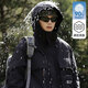 雪中飛 SNOW FLYING羽絨服男款2024冬季新款戶外短款加厚鴨絨工裝外套冬裝 黑色 XL 135-155斤