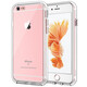 JETechJETech 蘋果iPhone 6/6s Plus手機(jī)殼TPU軟邊PC背板防摔保護(hù)套5.5英寸屏 透明