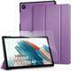 zonyee 平板電腦保護套/外殼適用于三星Tab A8 10.5英寸SM-X200/X205C 紫羅蘭+鋼化膜