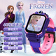 迪士尼（Disney）兒童電話(huà)手表女孩6-12歲小學(xué)生冰雪奇緣防水高清雙攝智能兒童手表