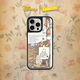 CASETIFY 小熊維尼 x CASETiFY 聯(lián)名  春日森林 適用于iPhone16/15 plus/pro/max 鏡面黑框手機殼 鏡面黑框Magsafe iPhone 16 Pro Max