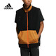 阿迪達斯 （adidas）男子運動服休閑咒術回戰(zhàn)聯(lián)名款搖粒絨馬甲外套HZ2434 A/M碼