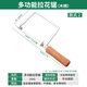 科優(yōu)特u型拉花鋸弓首飾金銀銅鋁切割鋸條架模型手工diy木工鋸子打金工具 木柄銀色固定鋸弓（+2根鋸條）