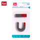 富尼（FUNI）CT-316科教磁鐵南北極條形馬蹄U形正負(fù)極磁鐵套裝學(xué)校物理教學(xué)實(shí)驗(yàn)室磁條教具吸鐵石 科教磁鐵