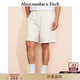 Abercrombie & Fitch【毛圈布短褲】經(jīng)典小麋鹿圖案男裝25夏季衛褲短褲128-5077 奶油白 XL (180/98A)