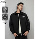 GXG男裝通勤棉服夾克24年 黑色 175/L