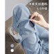 啟動引擎（Qidongyinqing）天絲牛仔褲女夏季薄款新款小個子高腰直筒超薄冰絲窄版闊腿褲子女 淺藍(lán)色（長褲） M