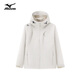 美津濃戶(hù)外風(fēng)衣男外套防風(fēng)連帽情侶上衣 白色【春秋款】 L 