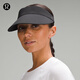 lululemon丨Fast Paced女士前側加高空頂遮陽(yáng)帽速干芯吸 LW9FM9S 黑色 O/S
