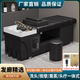 泰式恒溫水循環(huán)洗頭床理發(fā)店發(fā)廊采耳美容院智能網(wǎng)紅按摩熏蒸頭療 時(shí)尚黑 單床+凳子