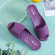 新款臺灣女士魚(yú)嘴拖鞋男士防滑涼拖鞋eva室內夏季家用家居家托鞋 魚(yú)嘴鞋 深紫色 S35-36