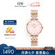丹尼爾惠靈頓（DanielWellington）DW手表女簡約時(shí)尚石英表珠光粉星辰手鏈流金表七夕禮物DW00100617