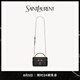 YSL圣羅蘭【禮物】女士GABY VANITY BAG 羊皮革肩帶手拿包 黑色 U