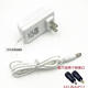 適配N(xiāo)VC雷士LED臺燈H01型號Q10充電器線(xiàn)SK02T-2400075C電源線(xiàn)24V0 白色兩米線(xiàn)贈送轉接口通用