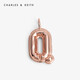 CHARLES&KEITH情人節個(gè)性字母吊墜掛墜生日禮物送女友CK5-72120241-N Q 1個(gè)