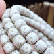 冰珂晶石海南星月菩提108手鏈順白不連星 大留白月朗星稀菩提佛珠正月 10mm 【A+】直切10x9桶珠