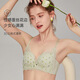 微光里 小碎花內(nèi)衣文胸女 無鋼圈聚攏美背 吊帶內(nèi)衣少女薄款 法式三角杯 泡泡綠34/M